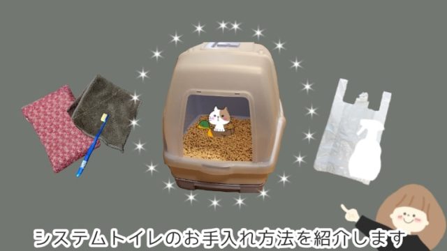 猫 システムトイレの掃除方法を紹介します ヨンデミテ